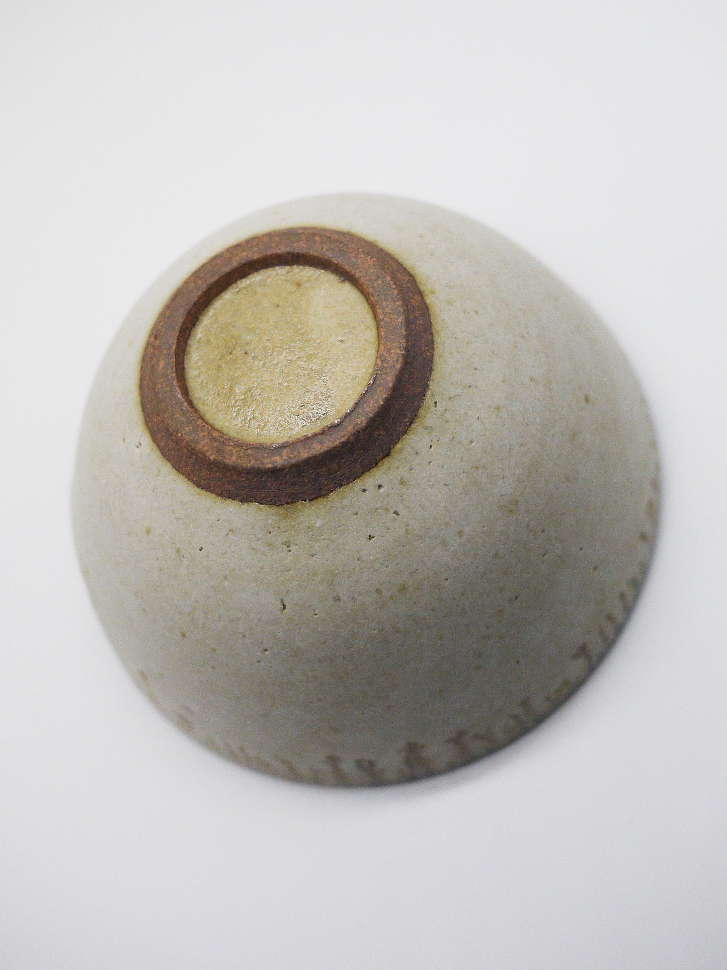 工藤真人工房 / 白マット釉カフェオレボウル