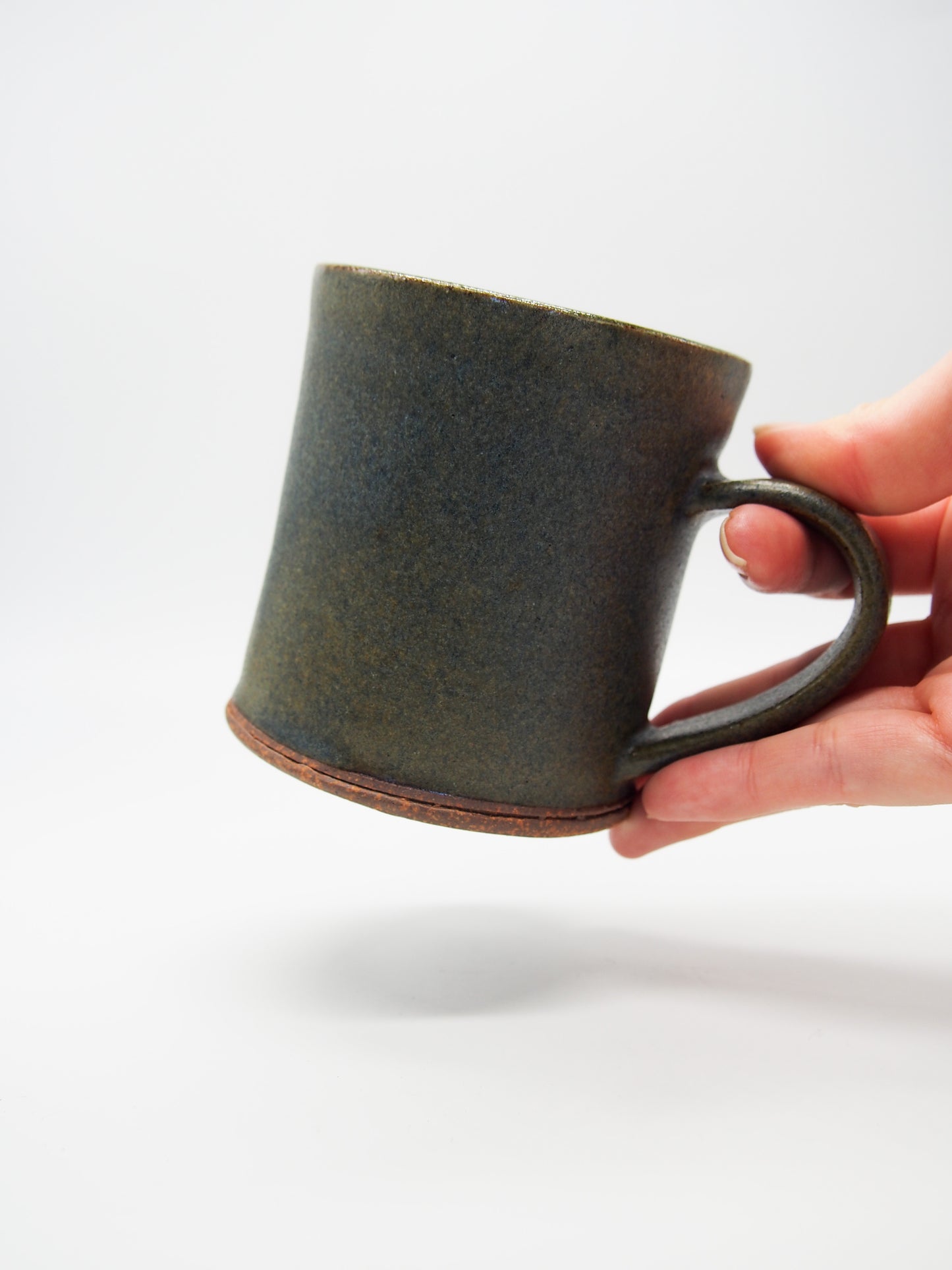 工藤真人工房 / 渋手コバルト釉マグ