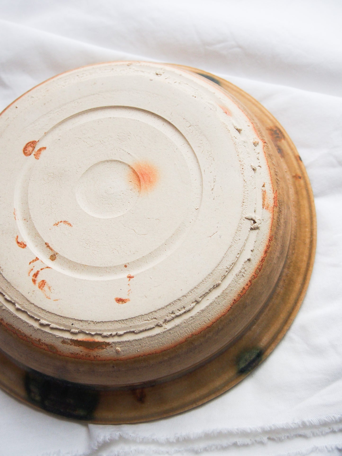 工藤真人工房 / 黄瀬戸釉ドラ鉢