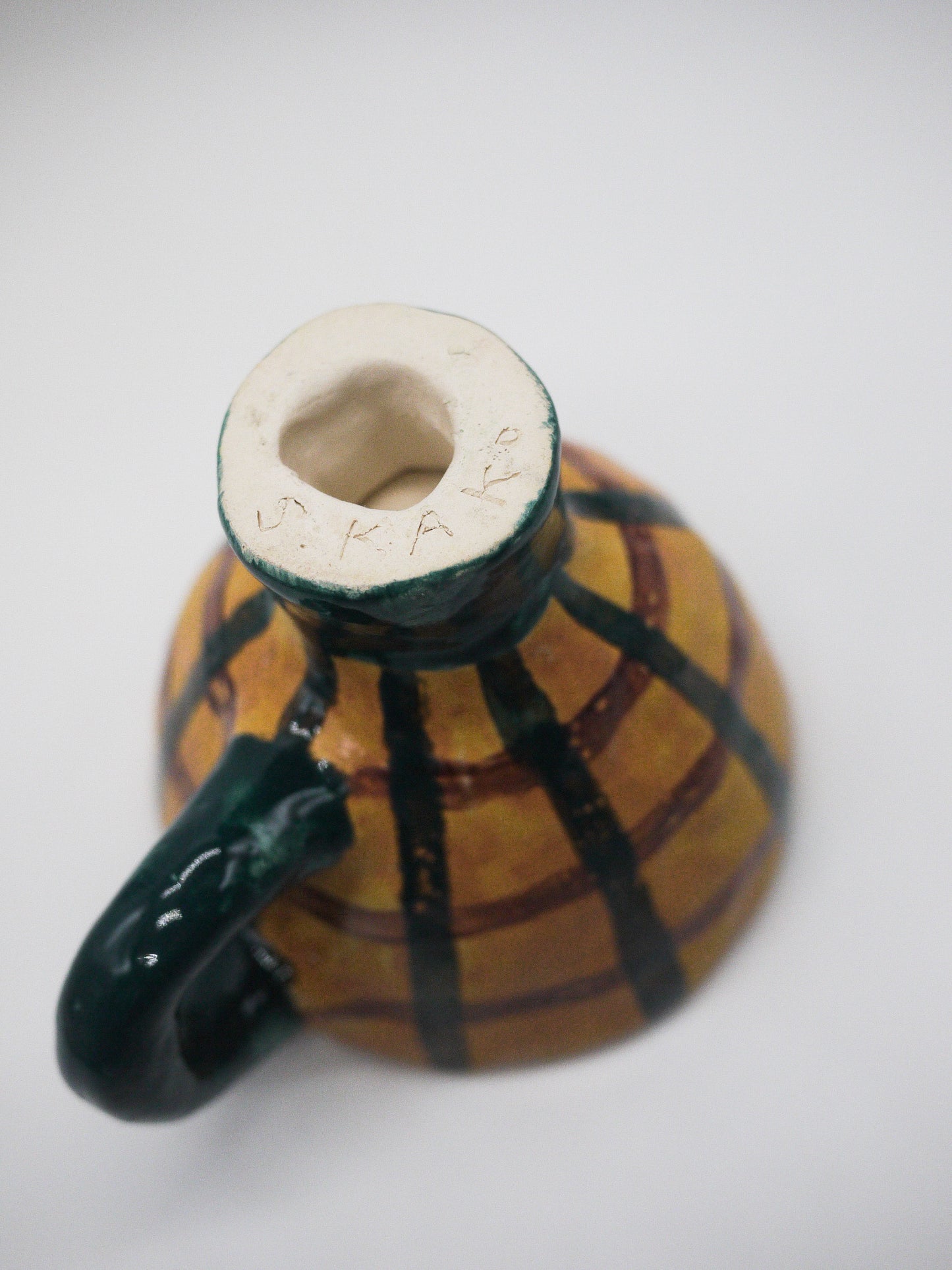 Satoko Kako / check mug with stand