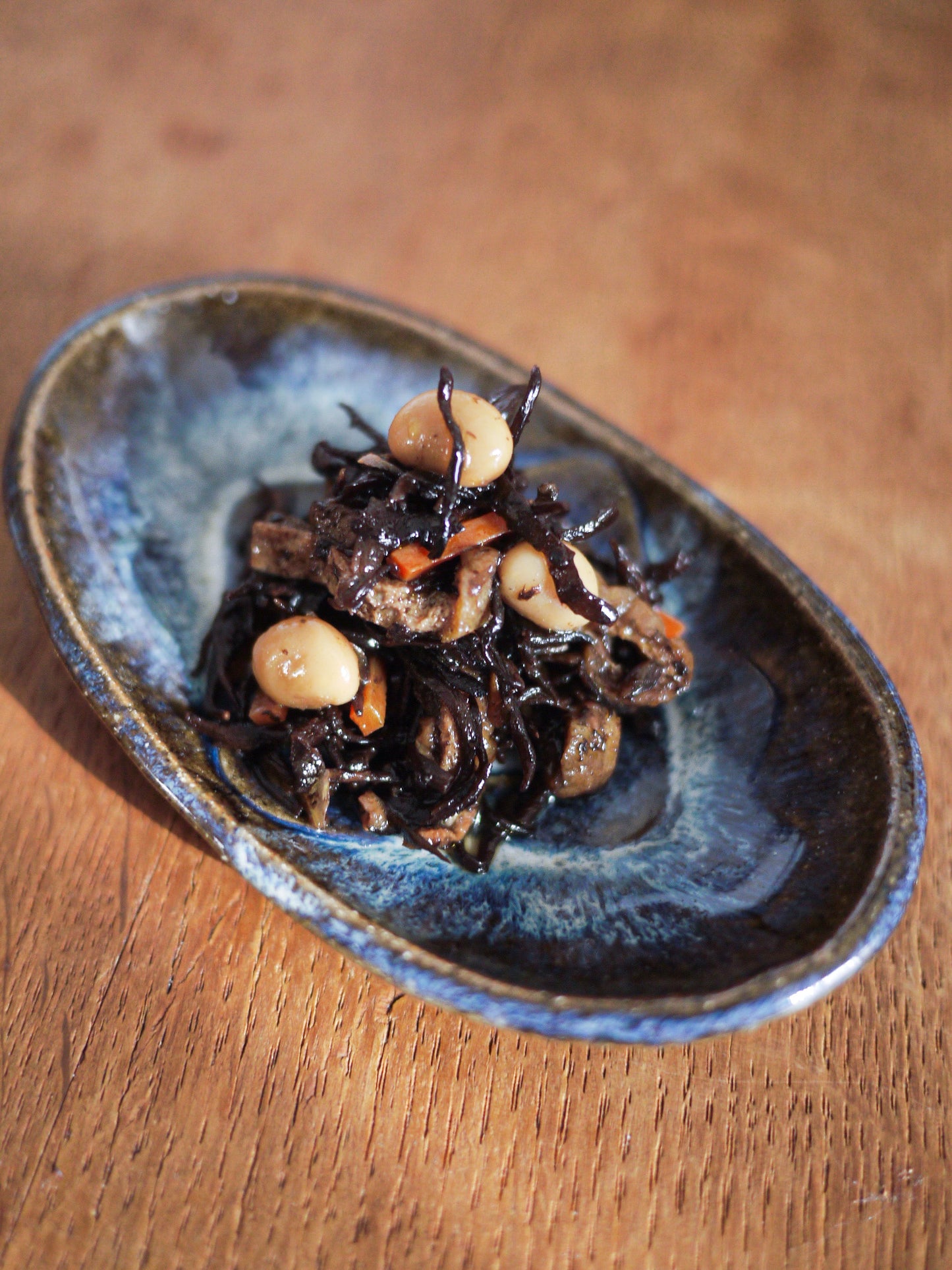 瑞穂窯 / 印花ダ円皿