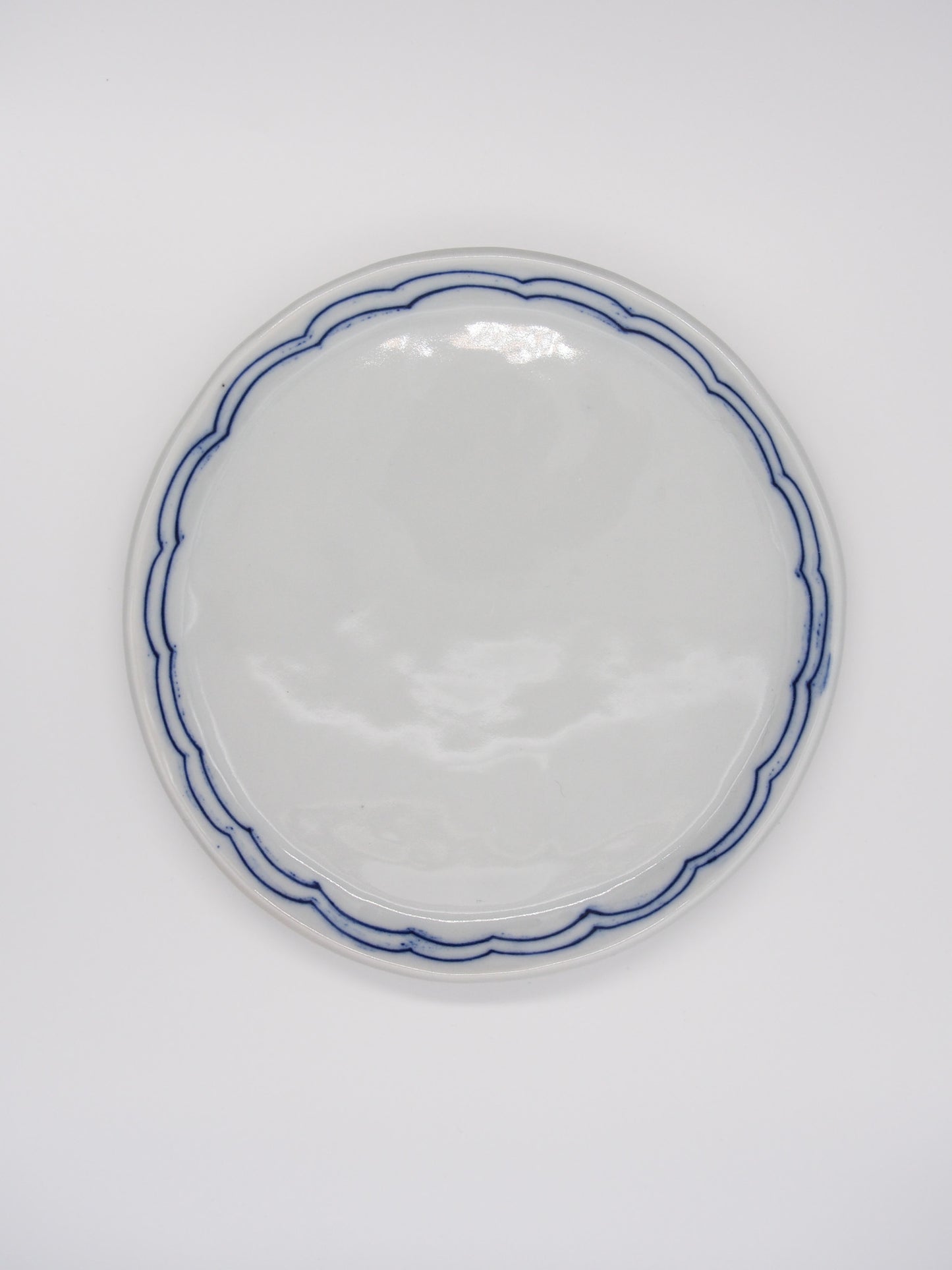 17cm丸皿 / ドウガミスミコ